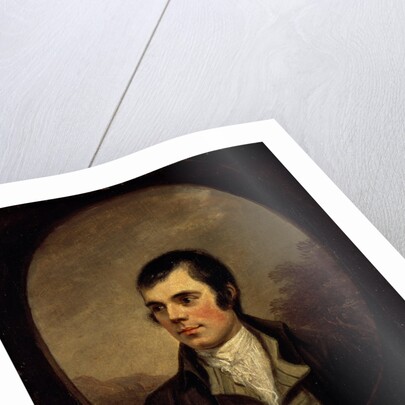 Robert Burns, 1759 - 1796. Poet by Alexander Nasmyth